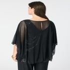 Georgette Mesh Overlay Top image number null