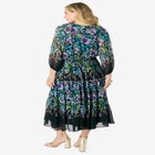 Georgette Tiered Dress image number null