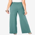 Plus Size Pull-On Wide Leg Soft Knit Pant image number null