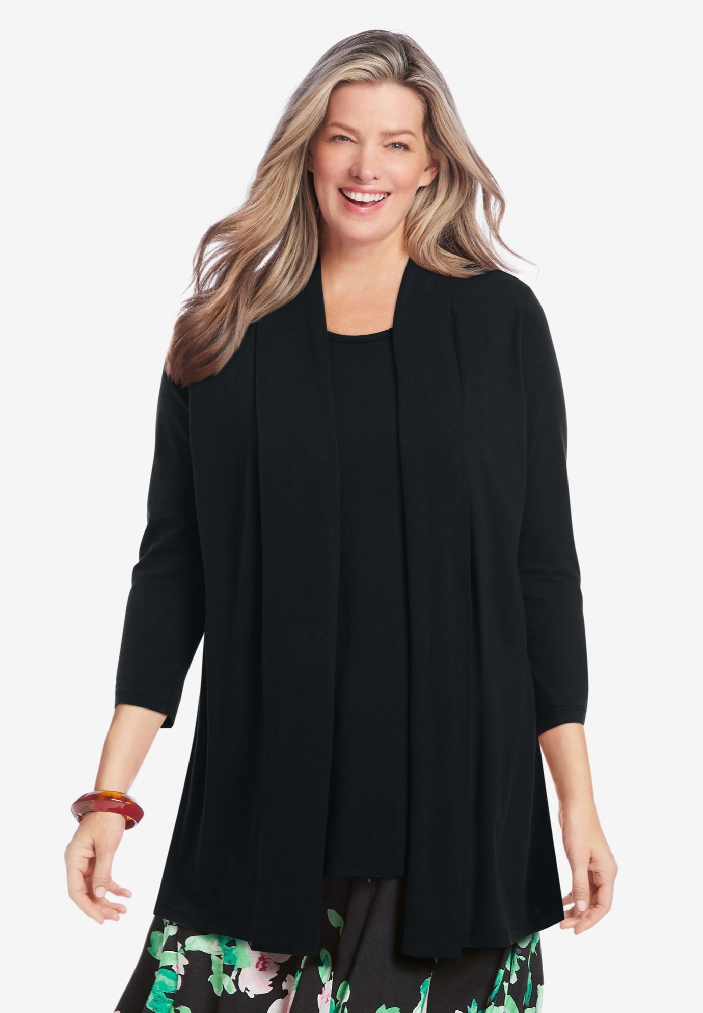 2-Fer Cardigan Tunic image number 0