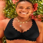  Scallop Trim Underwire Bikini Top image number 0