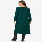Thermal Knit A-Line Dress image number 1
