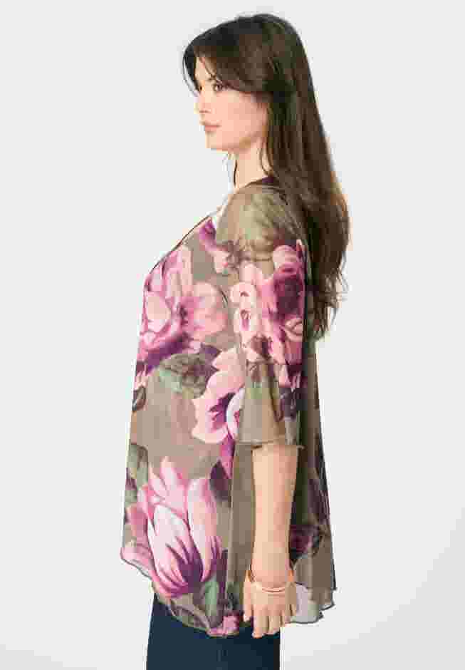 Mesh Tulip Hem Tunic image number 2