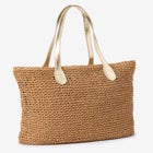 Straw Tote Bag image number null