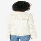 Crochet Cardigan Sweater image number null