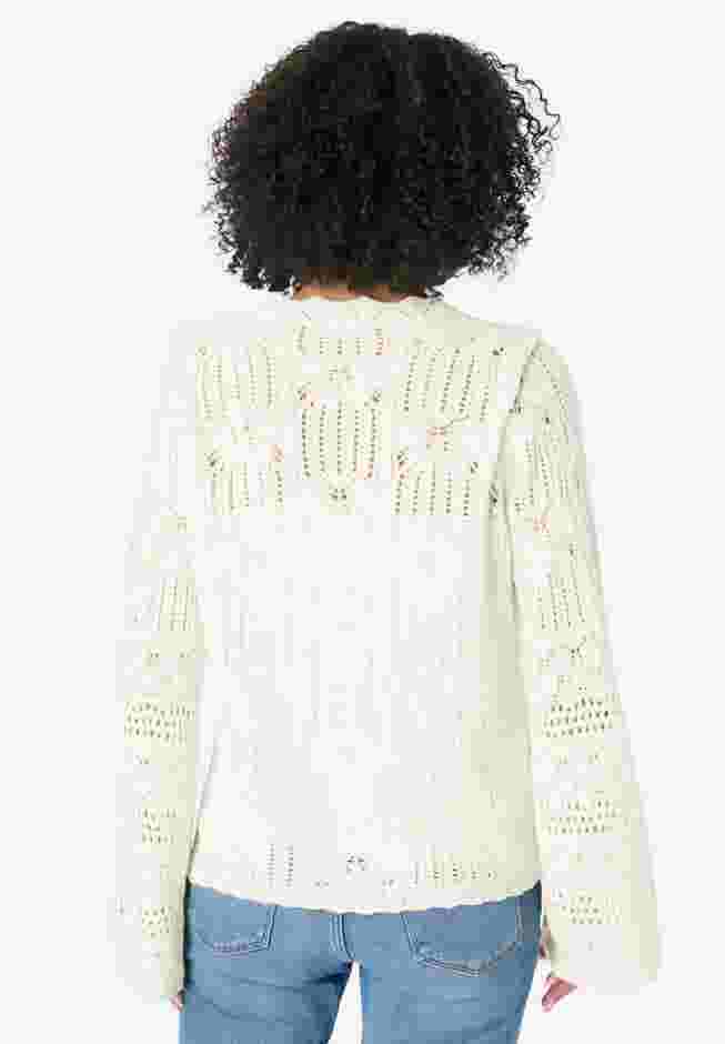 Crochet Cardigan Sweater image number 1