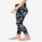 Lace-Up Capri Leggings image number null