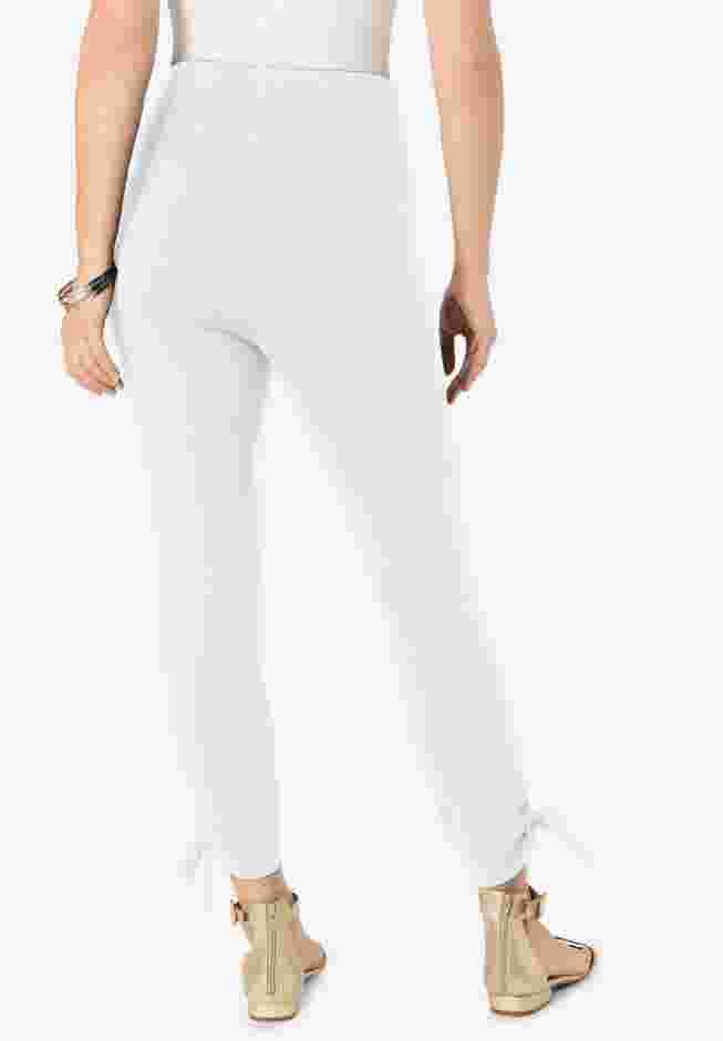 Lace-Up Capri Leggings image number 1