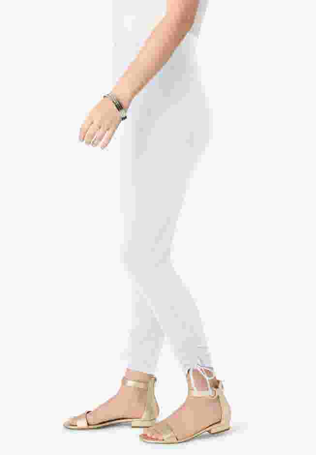 Lace-Up Capri Leggings image number 2