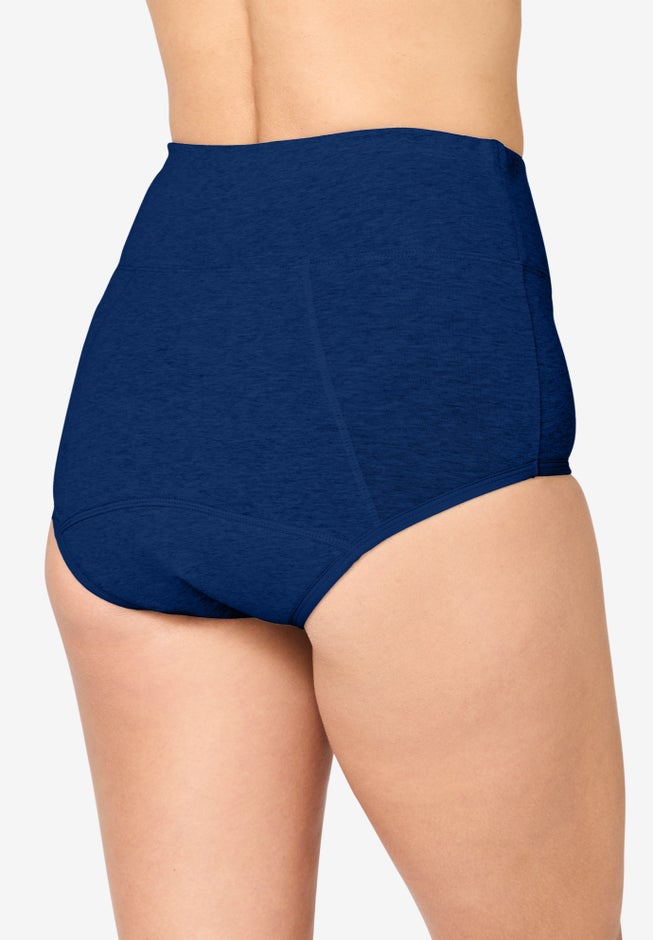 Cotton Spandex Incontinence Brief 2-Pack image number 3