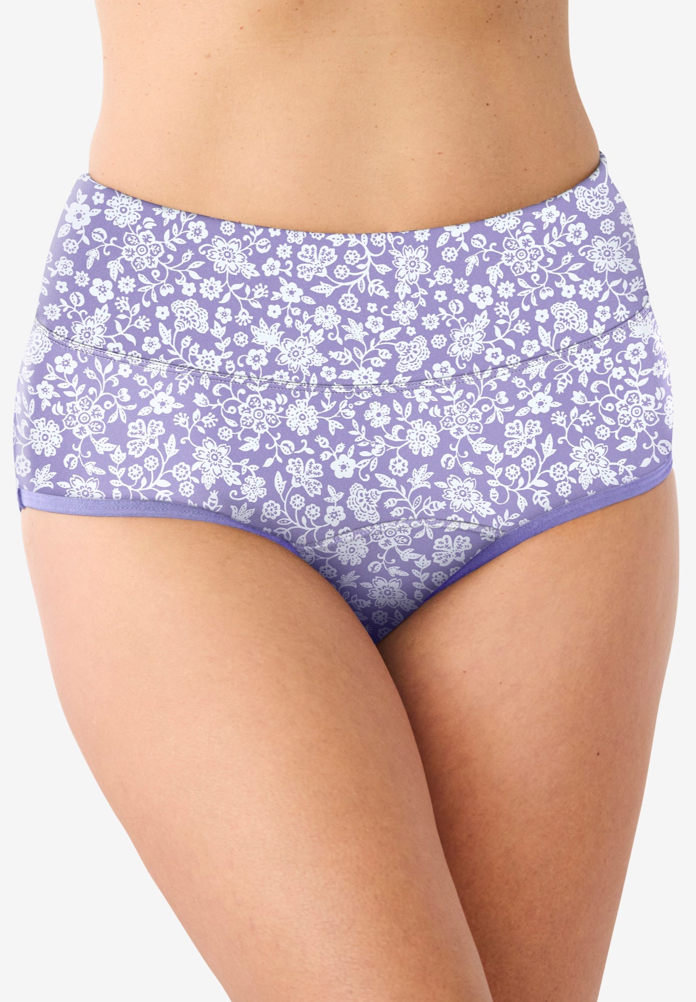 Cotton Spandex Incontinence Brief 2-Pack image number 1