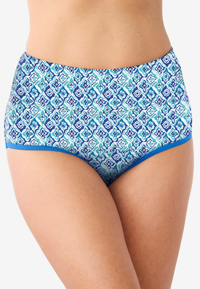 Cotton Spandex Incontinence Brief 2-Pack image number 2