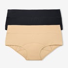 Cotton Spandex Incontinence Brief 2-Pack image number null