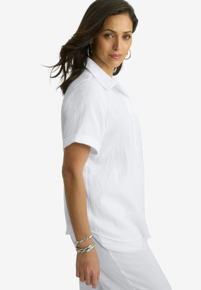 Gauze Camp Shirt image number 1
