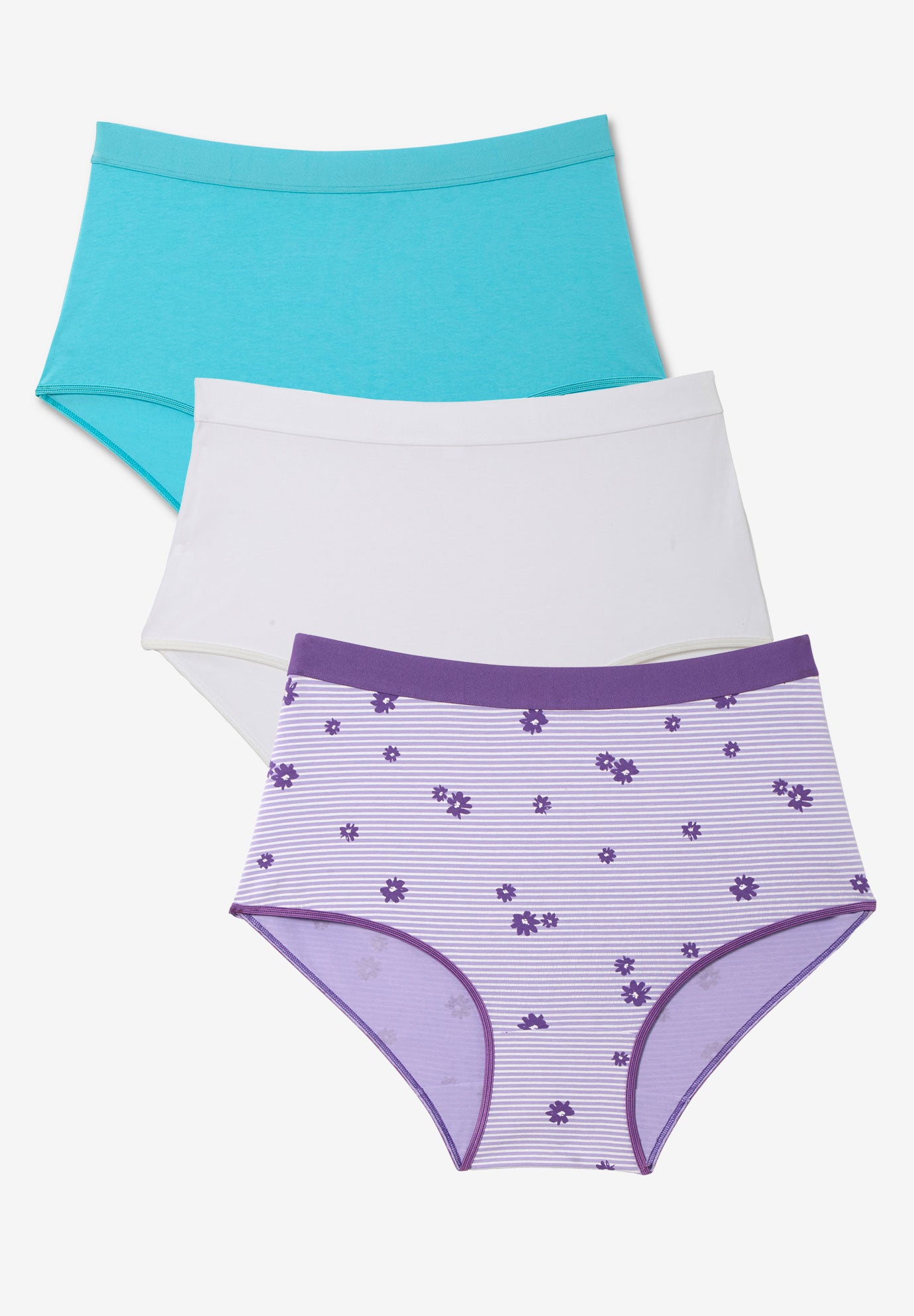 Cotton/Spandex Panty 3-Pack image number 0