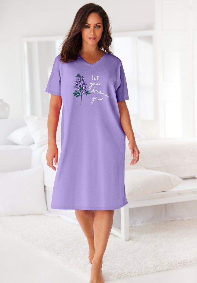 Only Necessities® Graphic Sleepshirt image number 1