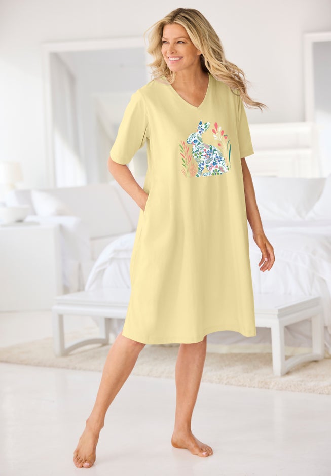 Only Necessities® Graphic Sleepshirt image number 2