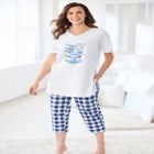 Only Necessities&reg; Capri Pajamas image number null