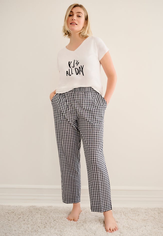 Cotton Sleep Pant with Pockets image number 0