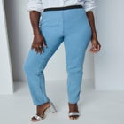 Stretch Denim Straight-Leg Jegging image number null