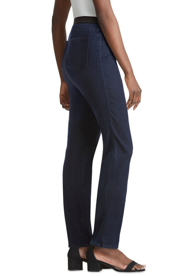 Stretch Denim Straight-Leg Jegging image number 1