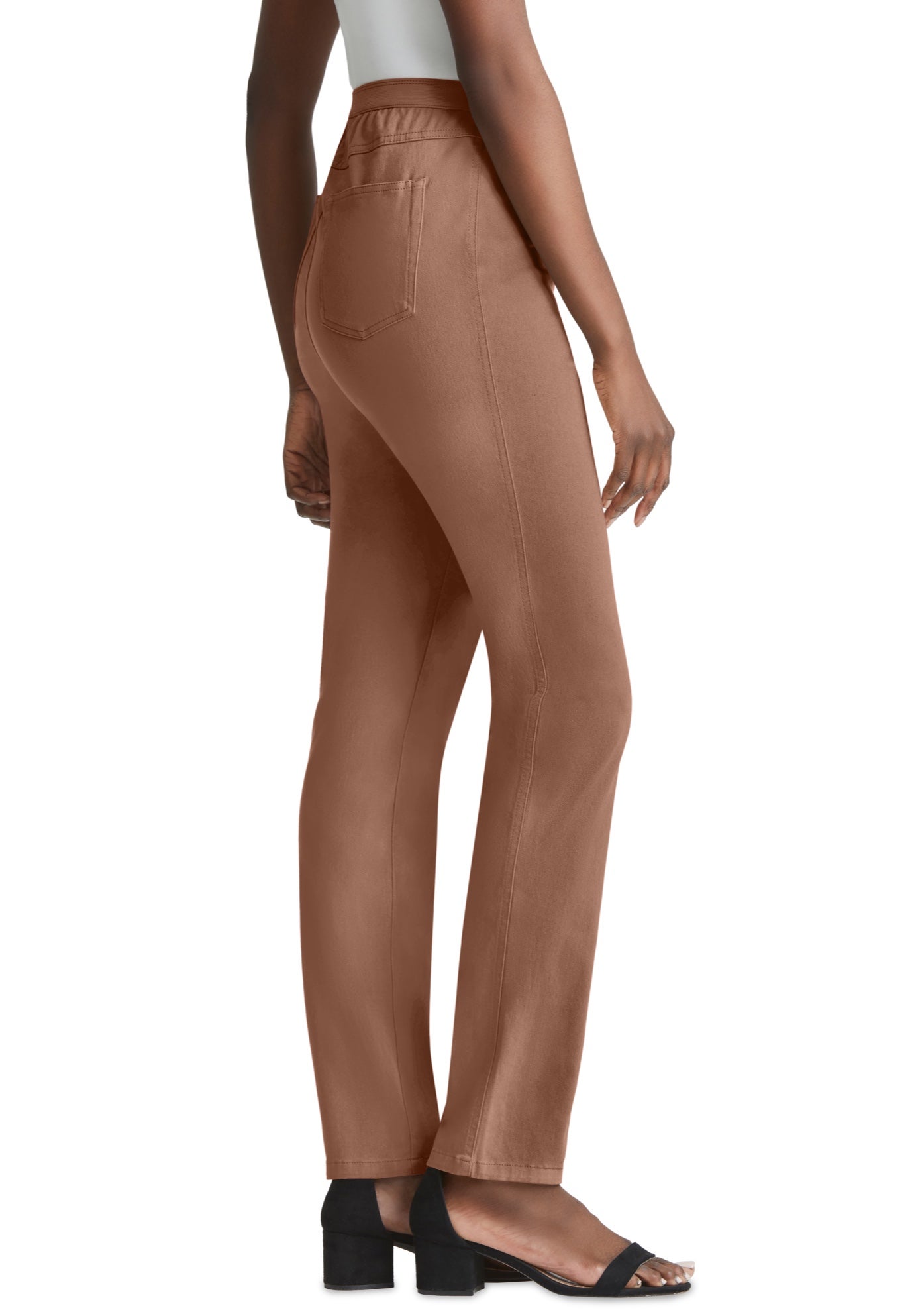 Stretch Denim Straight-Leg Jegging image number 2