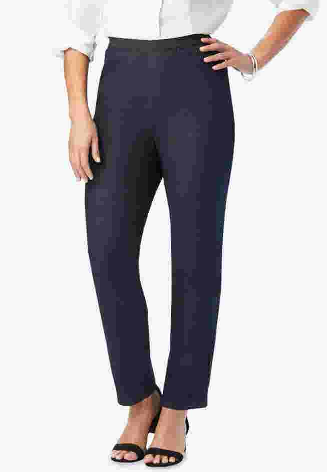 Stretch Denim Straight-Leg Jegging image number 0