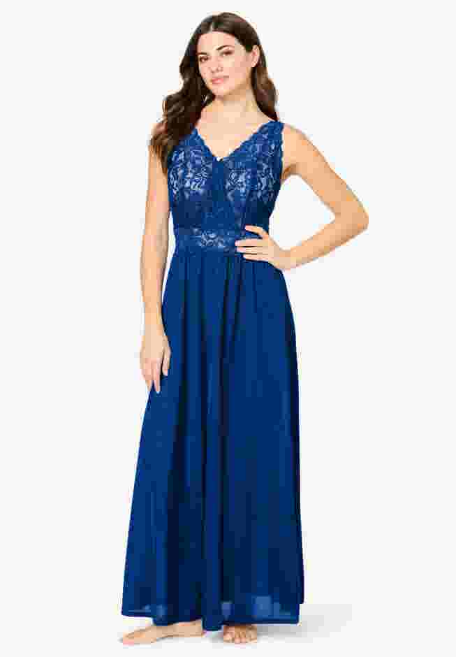 Amoureuse Peignoir 2-Piece Tricot Lounger image number 3