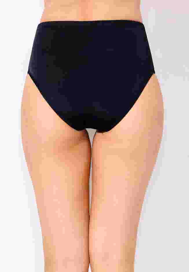 Shirred Sarong Skirt Swim Brief image number 1