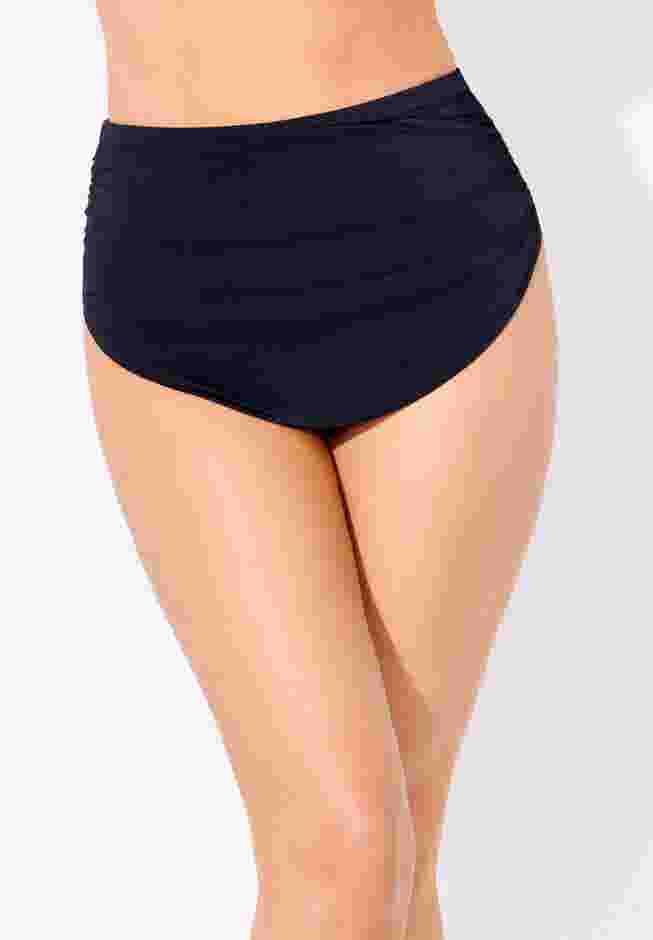 Shirred Sarong Skirt Swim Brief image number 0