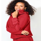 Baby French Terry Hoodie Cover Up image number null