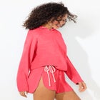 Baby French Terry Hoodie Cover Up image number null