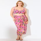 Lightweight Adjustable Sarong Wrap Skirt Cover Up image number null