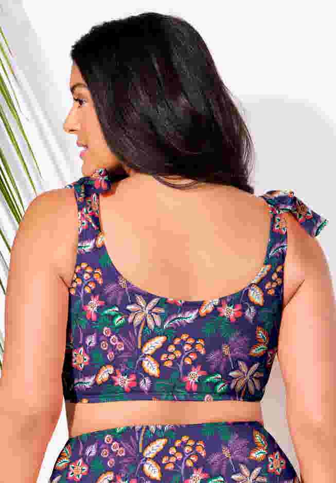 Bra Sized Twist Front Bikini Top image number 1