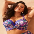 Bra Sized Twist Front Bikini Top image number null