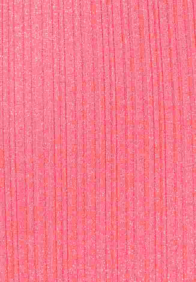 Sparkle Ribbed Shirred High Waist Swim Brief image number 4