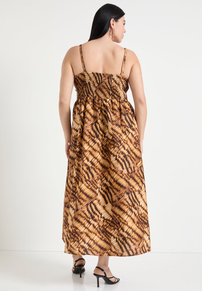 Bow-Detailed Midi Dress image number 1