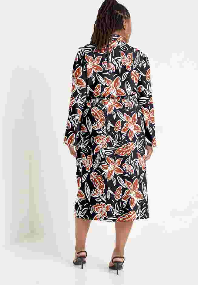Midi Wrap Dress image number 1