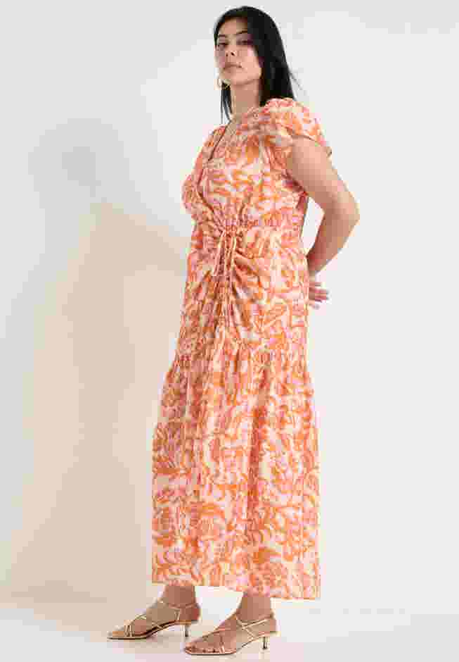 Faux-Wrap Maxi Dress image number 2