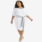 Tie Waist Dress image number null