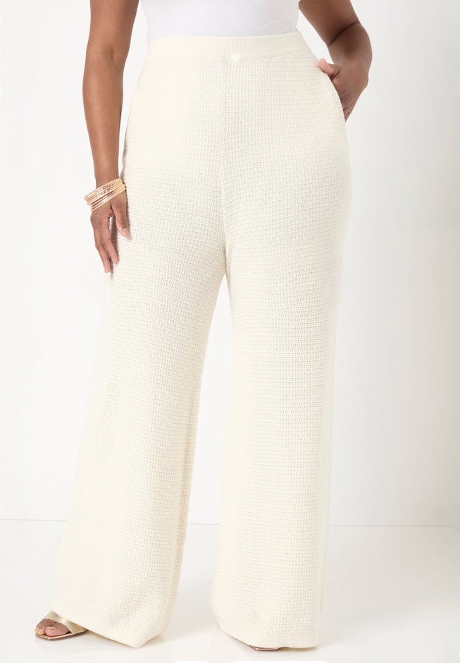 Knitted Sweater Pants image number 3