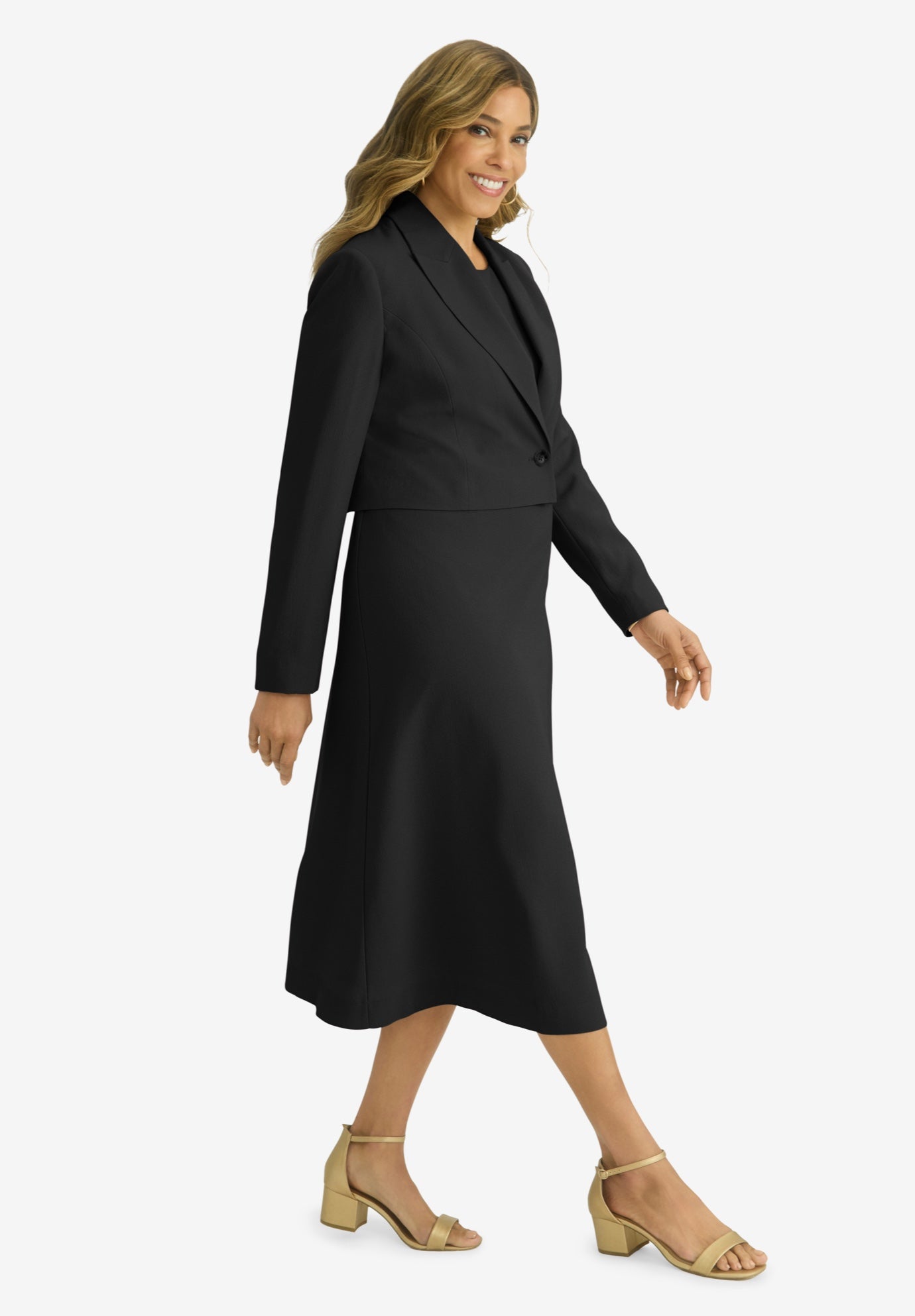 Cropped Jacket Dress image number 2