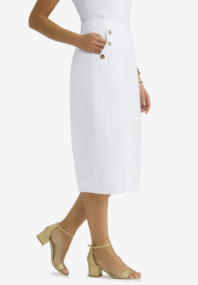 Linen Sailor Skirt image number 1