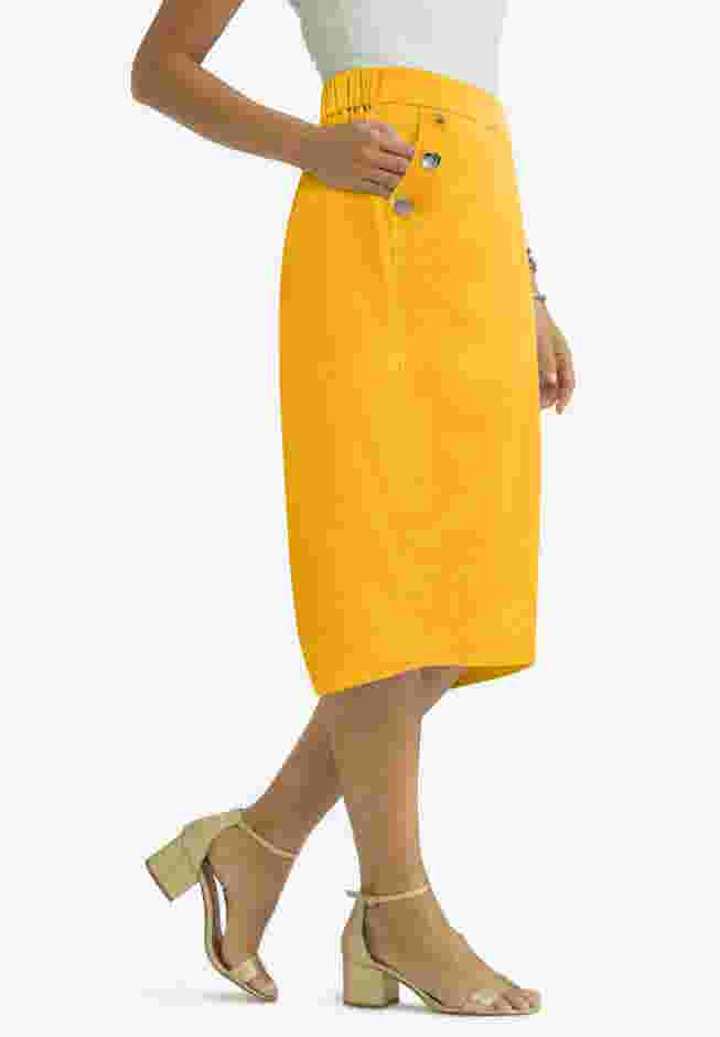 Linen Sailor Skirt image number 2