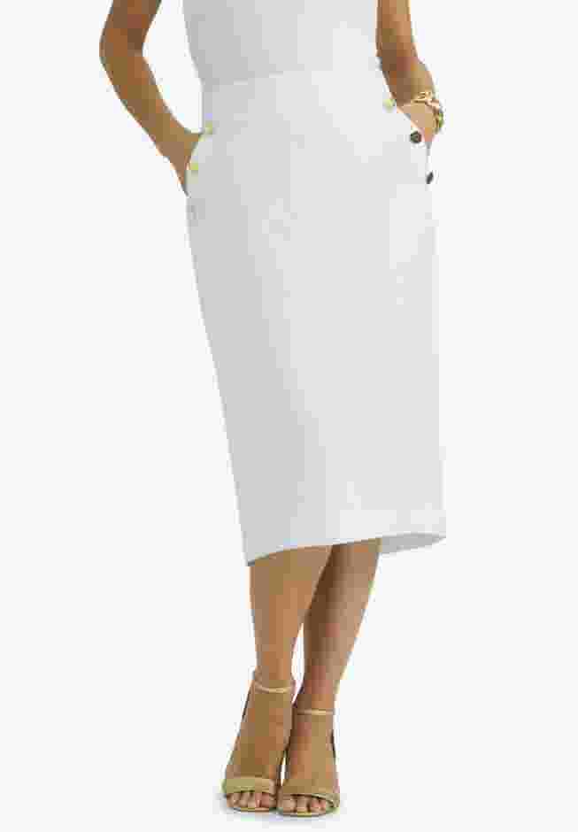Linen Sailor Skirt image number 0