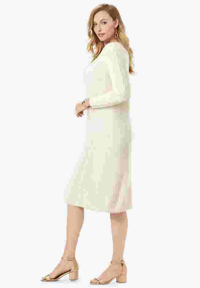 Cable Sweater Dress image number 2