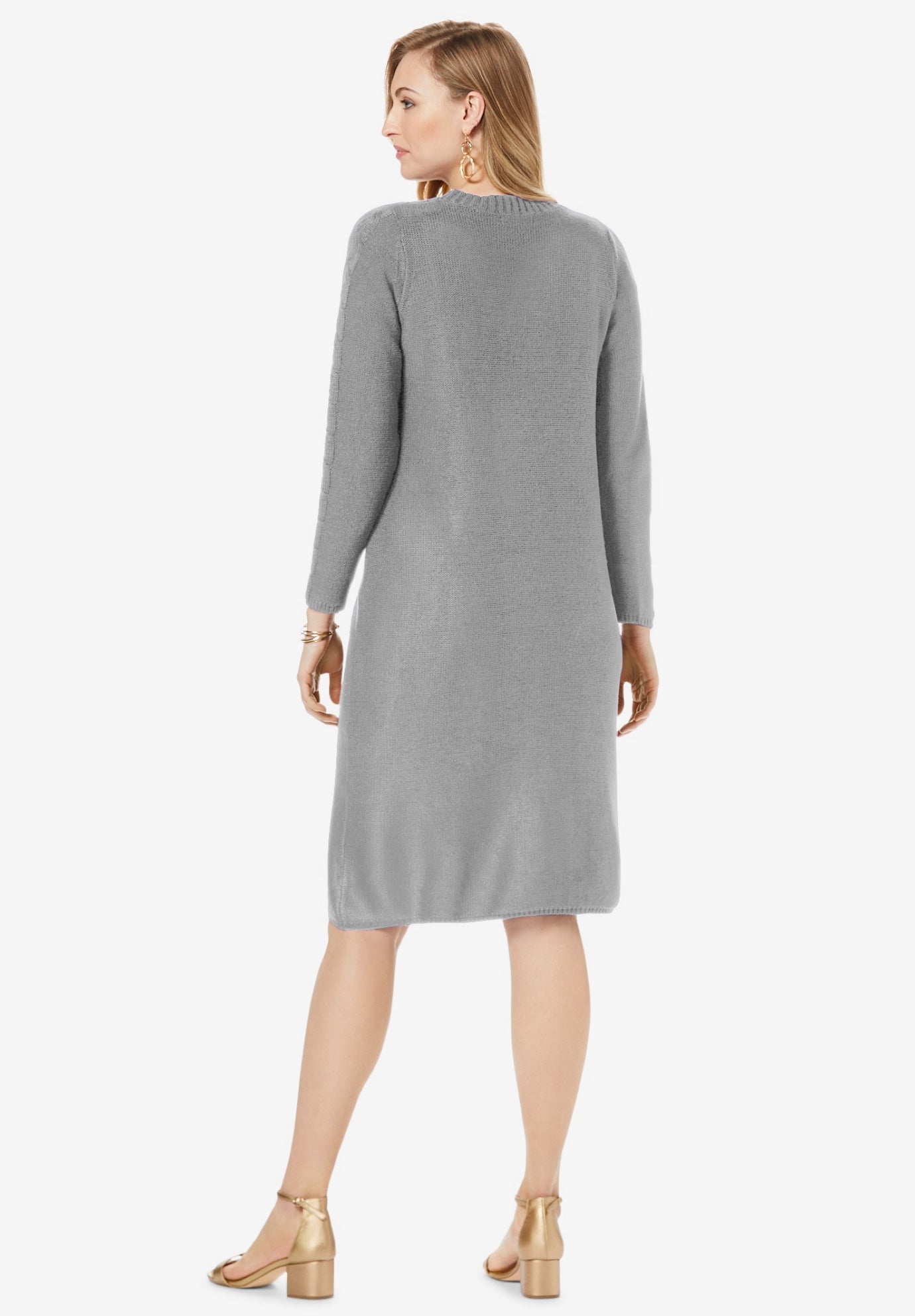 Cable Sweater Dress image number 1