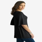 Asymmetrical Twist Neck Tunic image number null