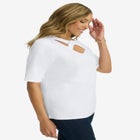 Cutout A-Line Top image number null