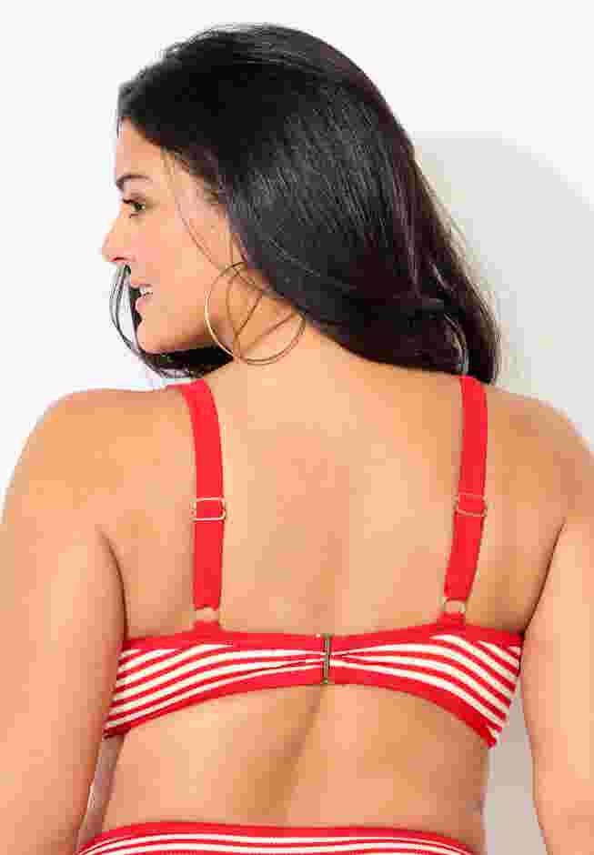 Metallic Lurex U-Wire Bikini Top image number 1
